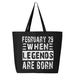 February 29 Birthday Cool leap year 25L Jumbo Tote