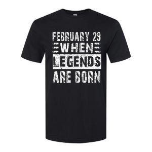 February 29 Birthday Cool leap year Softstyle CVC T-Shirt