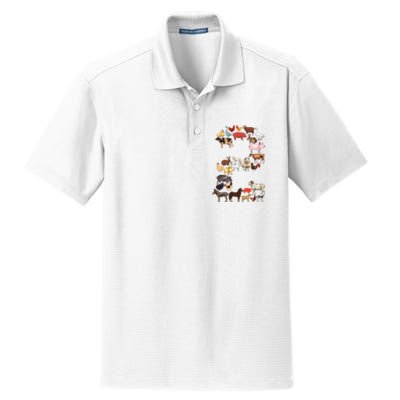 Fun 2nd Birthday Farm Animals Themed 2 Year Old Bday Dry Zone Grid Polo