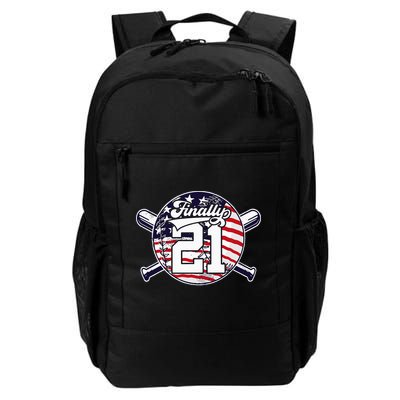 FINALLY 21 BASEBALL 21st BIRTHDAY Backpack