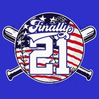 FINALLY 21 BASEBALL 21st BIRTHDAY 16 in Basic Backpack