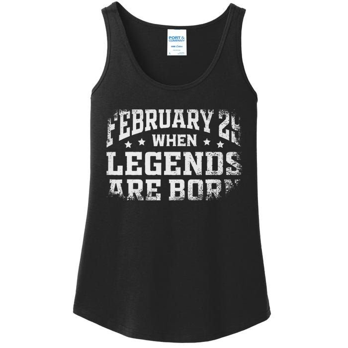 February 29 Birthday Leap Year For Cool Leap Day Ladies Essential Tank