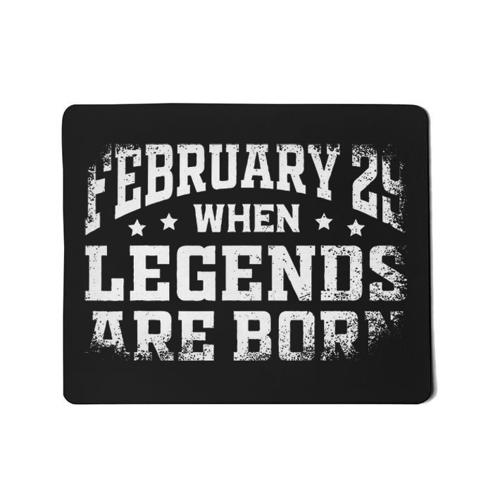 February 29 Birthday Leap Year For Cool Leap Day Mousepad