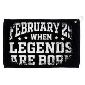 February 29 Birthday Leap Year For Cool Leap Day Grommeted Golf Towel