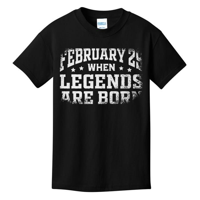 February 29 Birthday Leap Year For Cool Leap Day Kids T-Shirt