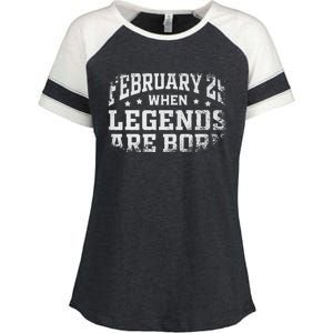 February 29 Birthday Leap Year For Cool Leap Day Enza Ladies Jersey Colorblock Tee