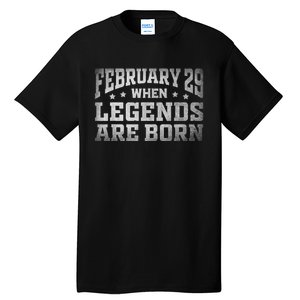 February 29 Birthday Leap Year For Cool Leap Day Tall T-Shirt