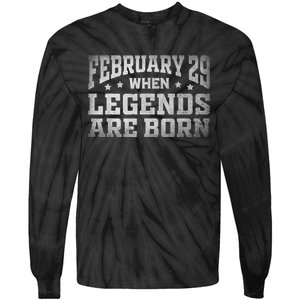 February 29 Birthday Leap Year For Cool Leap Day Tie-Dye Long Sleeve Shirt