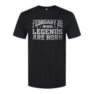 February 29 Birthday Leap Year For Cool Leap Day Softstyle CVC T-Shirt