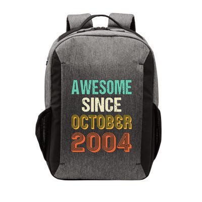 Funny 20th Birthday Awesome Since Oct 2004 Born In October Vector Backpack