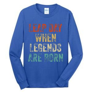 February 29 Birthday Cool Leap Year Tall Long Sleeve T-Shirt