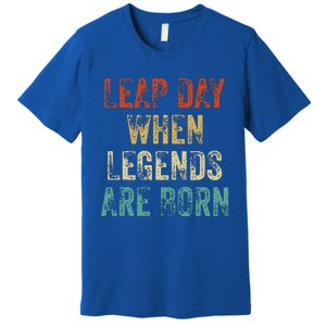 February 29 Birthday Cool Leap Year Premium T-Shirt