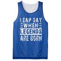 February 29 Birthday Cool Leap year Mesh Reversible Basketball Jersey Tank