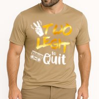 Funny 2nd Birthday Hip Hop Theme Two Legit To Quit 1 Cooling Performance Crew T-Shirt