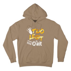 Funny 2nd Birthday Hip Hop Theme Two Legit To Quit 1 Hoodie