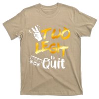 Funny 2nd Birthday Hip Hop Theme Two Legit To Quit 1 T-Shirt