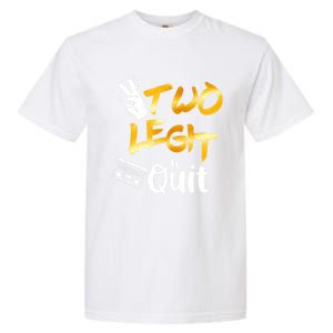 Funny 2nd Birthday Hip Hop Theme Two Legit To Quit 1 Garment-Dyed Heavyweight T-Shirt