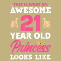 Funny 21st Birthday Women Funny 21 Years Old Birthday Girls Cooling Performance Crew T-Shirt