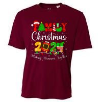 Family 2024 Christmas Matching Outfits Team Santa Elf Squad Cooling Performance Crew T-Shirt