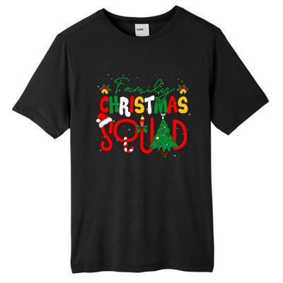 Family 2024 Christmas Matching Outfits Team Santa Elf Squad Tall Fusion ChromaSoft Performance T-Shirt