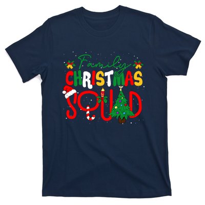 Family 2024 Christmas Matching Outfits Team Santa Elf Squad T-Shirt