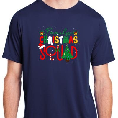 Family 2024 Christmas Matching Outfits Team Santa Elf Squad Adult ChromaSoft Performance T-Shirt