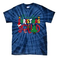 Family 2024 Christmas Matching Outfits Team Santa Elf Squad Tie-Dye T-Shirt