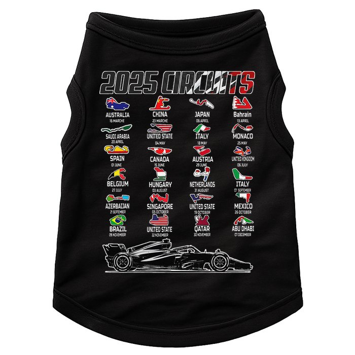 Formula 2025 Circuits Formula 2025 Schedule Race Car Formula Doggie Tank