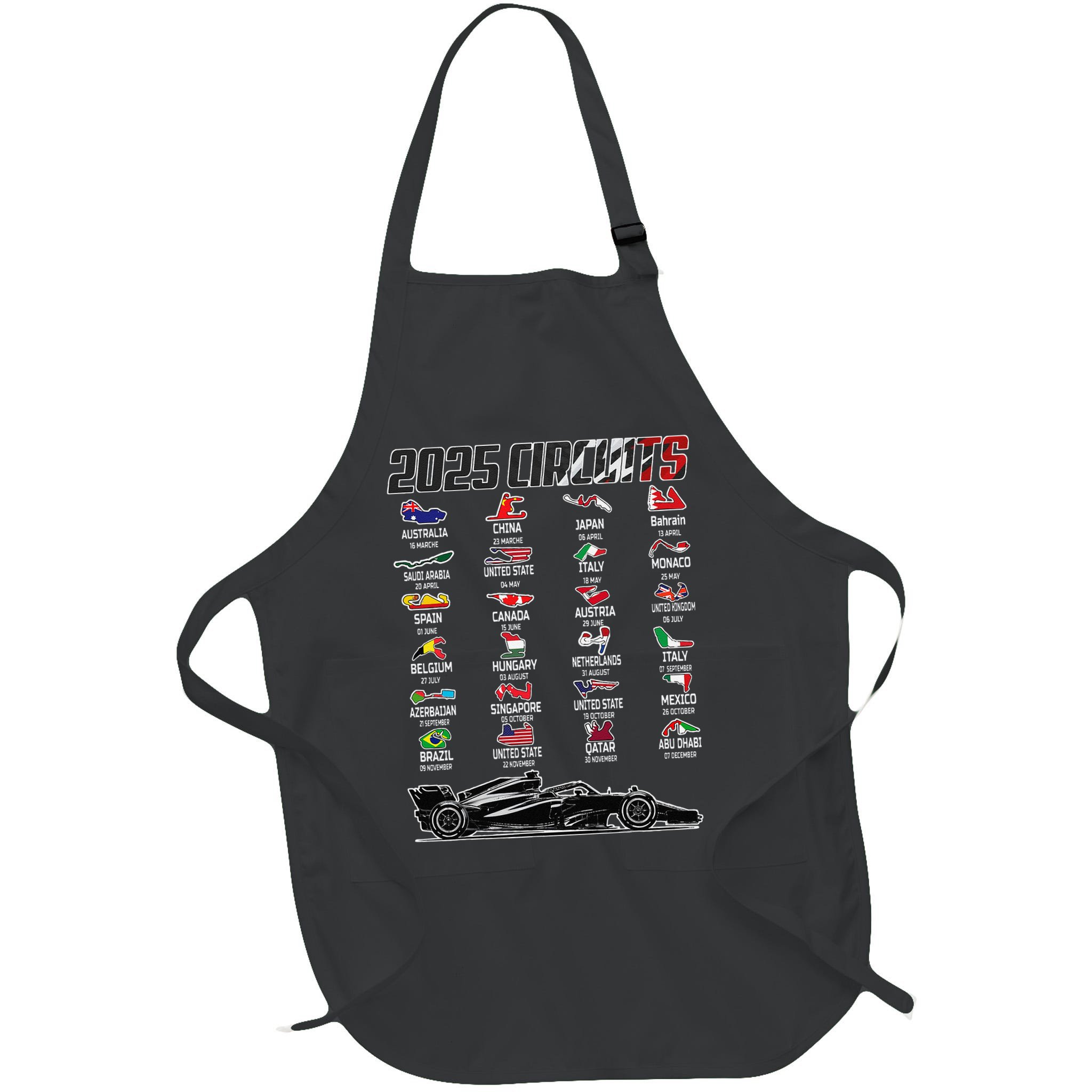 Formula 2025 Circuits Formula 2025 Schedule Race Car Formula Apron