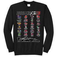 Formula 2025 Circuits Formula 2025 Schedule Race Car Formula Sweatshirt