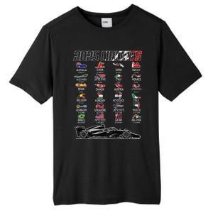 Formula 2025 Circuits Formula 2025 Schedule Race Car Formula Tall Fusion ChromaSoft Performance T-Shirt