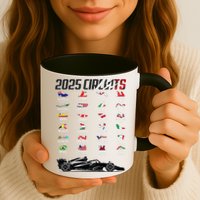Formula 2025 Circuits Formula 2025 Schedule Race Car Formula Mug