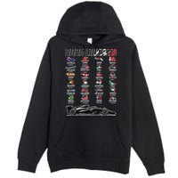 Formula 2025 Circuits Formula 2025 Schedule Race Car Formula Premium Pullover Hoodie