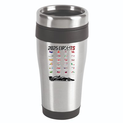 Formula 2025 Circuits Formula 2025 Schedule Race Car Formula 16oz Travel Tumbler