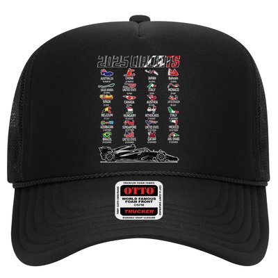 Formula 2025 Circuits Formula 2025 Schedule Race Car Formula Trucker Hat