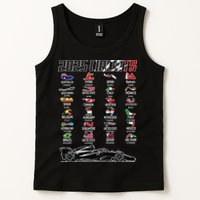 Formula 2025 Circuits Formula 2025 Schedule Race Car Formula Tank Top