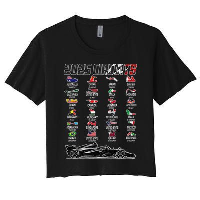Formula 2025 Circuits Formula 2025 Schedule Race Car Formula Crop Top