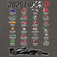 Formula 2025 Circuits Formula 2025 Schedule Race Car Formula Cotton Canvas Backpack