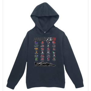 Formula 2025 Circuits Formula 2025 Schedule Race Car Formula Urban Pullover Hoodie