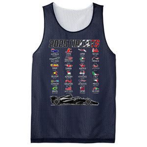 Formula 2025 Circuits Formula 2025 Schedule Race Car Formula Mesh Reversible Basketball Jersey Tank