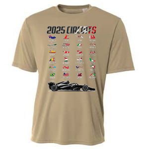 Formula 2025 Circuits Formula 2025 Schedule Race Car Formula Cooling Performance Crew T-Shirt