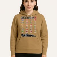 Formula 2025 Circuits Formula 2025 Schedule Race Car Formula Hoodie