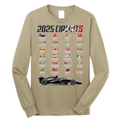 Formula 2025 Circuits Formula 2025 Schedule Race Car Formula Long Sleeve Shirt