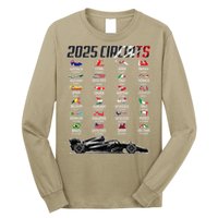 Formula 2025 Circuits Formula 2025 Schedule Race Car Formula Long Sleeve Shirt