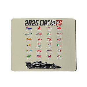 Formula 2025 Circuits Formula 2025 Schedule Race Car Formula Mousepad