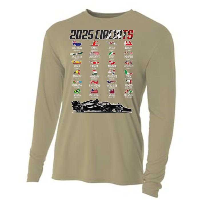 Formula 2025 Circuits Formula 2025 Schedule Race Car Formula Cooling Performance Long Sleeve Crew