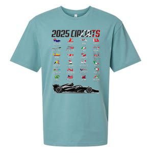 Formula 2025 Circuits Formula 2025 Schedule Race Car Formula Sueded Cloud Jersey T-Shirt