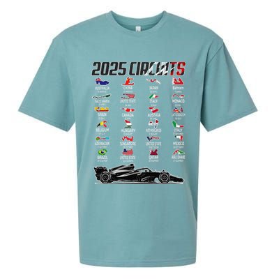 Formula 2025 Circuits Formula 2025 Schedule Race Car Formula Sueded Cloud Jersey T-Shirt