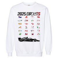 Formula 2025 Circuits Formula 2025 Schedule Race Car Formula Garment-Dyed Sweatshirt
