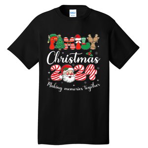 Family 2024 Christmas Matching Outfits Team Santa Elf Squad Tall T-Shirt